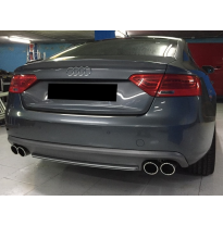 Difusor Trasero Audi A5 Sportback 2012-2015 Look S-Line ABS Plástico ABS