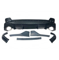 Difusor Trasero Audi Q3 2020+ Sportback Look RSQ3 Plástico ABS