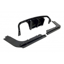 Difusor Trasero BMW E92 / E93 Look M3 Brillante Negro Plástico ABS