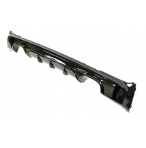 Difusor Trasero BMW F22 / F23 14-19 Doble salida Brillante Negro Plástico ABS