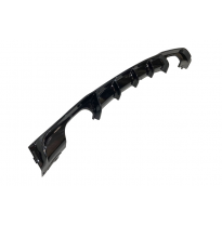 Difusor Trasero BMW F30 / F31 Look M Performance 2 Salidas Negro Brillo Plástico ABS