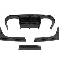 Difusor Trasero BMW F30 / F31 Look M3 Brillante Negro Plástico ABS