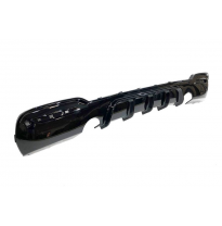 Difusor Trasero BMW F34 GT 2 Salidas simples Brillante Negro Plástico ABS