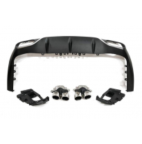 Difusor Trasero Mercedes W213 COUPE C238 look E53 Plástico ABS