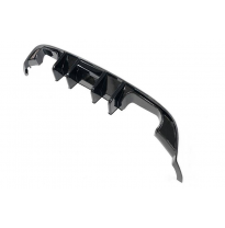 Difusor Trasero Volkswagen Golf 7.5 Negro Brillante Plástico ABS