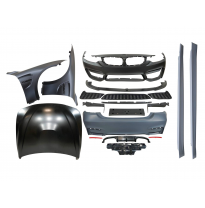 Kit De Carrocería BMW F36 Look M4 Aletas Capó Plástico ABS
