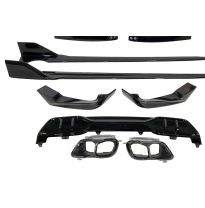 Kit De Carrocería BMW G05 X5 LCI 2023+ Look M Performance Brillante Negro Plástico ABS