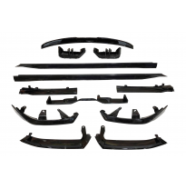 Kit De Carrocería BMW G60 Look M Performance Brillante Negro Plástico ABS