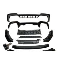 Kit De Carrocería BMW X3 G01 2018-2021 Look M Performance Brillante Negro Plástico ABS