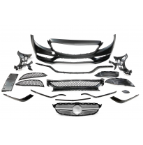 Kit De Carrocería Mercedes W205 2014-2018 2P/4P/SW Look AMG C63 Plástico ABS