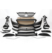 Kit De Carrocería Mercedes W205 2014-2018 4P / SW Look C63 Plástico ABS