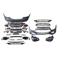 Kit De Carrocería Mercedes W213 2016-2019 look E63S Actualizado a versión 2020 Plástico ABS
