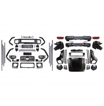 Kit De Carrocería Mercedes W463 1989-2017 Look G63 2020 Plástico ABS