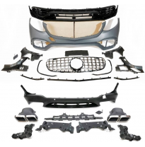 Kit De Carrocería Mercedes X253 GLC 2015-2019 look AMG GLC63 Plástico ABS
