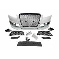 Paragolpes Delantero Audi A6 C6 2009-2012 Look RS6 Plástico ABS