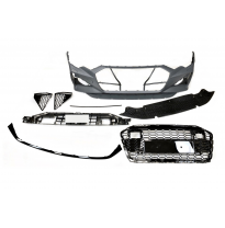 Paragolpes Delantero Audi A6 C8 2020+ Look RS6 Plástico ABS