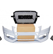 Paragolpes Delantero Audi Q5 2012-2016 Look RSQ5 Cubre espejos Plástico ABS