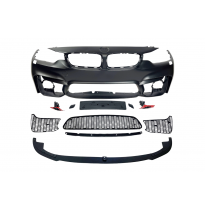 Paragolpes Delantero BMW F32 F33 F36 Look M4 Spoiler Plástico ABS