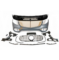 Paragolpes Delantero Mercedes X253 GLC 2015-2019 look AMG GLC63 Plástico ABS