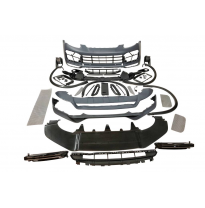 Paragolpes Delantero Porsche Cayenne 2011-2014 Look 2020 Turbo Spoiler Plástico ABS