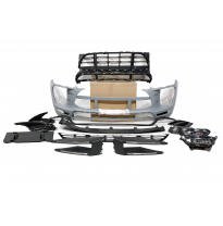 Paragolpes Delantero Porsche Macan 2014-2017 Look Turbo Plástico ABS