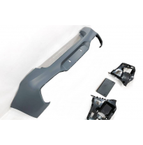 Paragolpes Trasero BMW F20 /F21 LCI 15-18 1.35 look M-tech 2 Salidas Plástico ABS