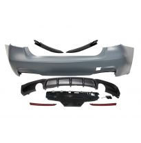 Paragolpes Trasero BMW F30 Look M Performance 2 Salidas doble  Punteras Plástico ABS