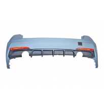 Paragolpes Trasero BMW F31 Look M Performance 2 Salidas doble Plástico ABS