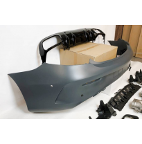 Paragolpes Trasero Mercedes W205 Coupe 14-18 / 19+ Look E53 Plástico ABS