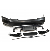 Paragolpes Trasero Mercedes W221 2006-2012 Look S65 Plástico ABS