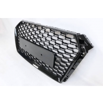 Parrilla Audi A4 Look RS4 B9 2016 Black Plástico ABS