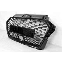Parrilla Delantera Audi A3 2017-2018 Look RS3 Plástico ABS