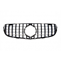 Parrilla Mercedes GLC X253 2015-2019 Look GT Negro Brillante Plástico ABS