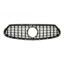 Parrilla Mercedes GLC X254 2023+ Look GT Black Cámara Plástico ABS