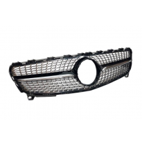 Parrilla Mercedes W176 2016-2018 Look Diamond Plástico ABS