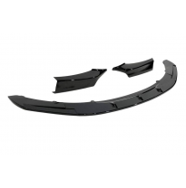 Spoiler Delantero BMW F20 / F21 12-14 Look M Performance Negro Brillo Plástico ABS