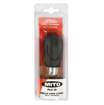 Pomo Cambio Cuero Negro &quot;Mito&quot;