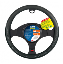 Funda Volante Club Premium Negro Negro 37-39 Cm