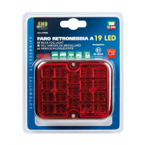 Faro 19 Led Rojo 12/24v