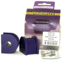 Powerflex Silentblock Rear Anti Roll Bar Mounting 14mm AUDI S3 Mk1 Typ 8L 4WD (1999-2003)