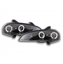 Faros Angel Eyes Opel Tigra 95-03 Negro