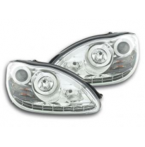 Faros Luz Diurna Mercedes S-Klasse W220 Bj. 02-05 Chrom Xenon