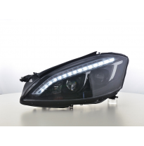 Faros Luz Diurna Mercedes-Benz S-Class (221) 05-09 Negro