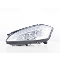 Faros Luz Diurna Led Drl Look Mercedes-Benz S-Class (221) 05-09 Cromado