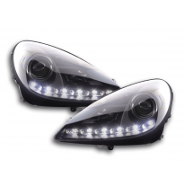 Faros Luz Diurna Mercedes Slk 171 04-11 Negro