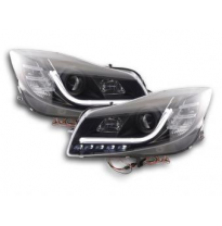 Faros Luz Diurna Homologacion R87 Opel Insignia Bj. 08-13 Negro