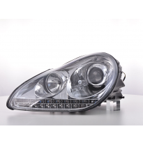 Faros Luz Diurna Para Xenon De Serieporsche Cayenne 9pa 02-06 Cromado
