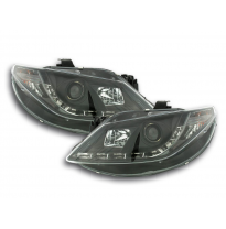 Faros Luz Diurna Seat Ibiza 6j 08-12 Negro