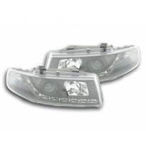 Faros Luz Diurna Seat Leon 1m 99-05 Negro