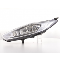 Faros Delanteros Ford Fiesta From 2013-2017 Cromado